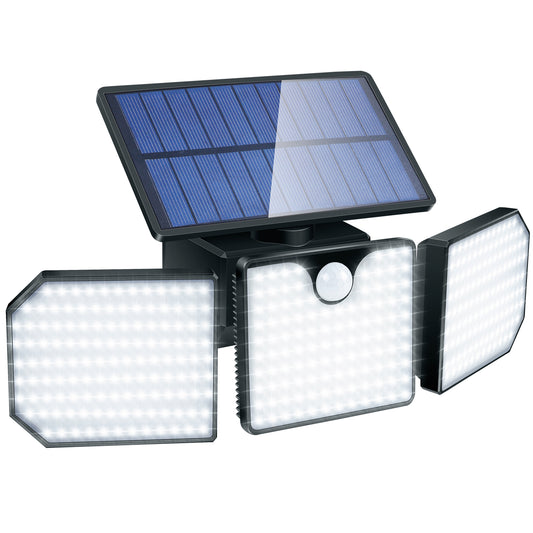 KOSCHEAL Solar Flood Light – 226LED, Motion Sensor, 3 Modes