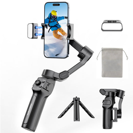 KOSCHEAL L9 Lite 3-Axis Phone Gimbal with Focus Wheel & Smart Tracking