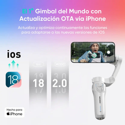 MOGO Seguimiento Facial Inteligente Gimbal Para iPhone