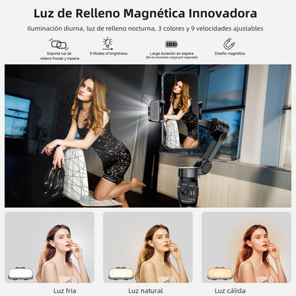 KOSCHEAL L9 Lite 3-Axis Phone Gimbal with Focus Wheel & Smart Tracking