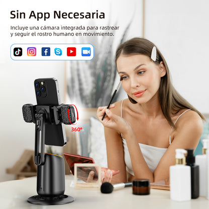 KOSCHEAL Smart Tracking Gimbal: 360° Rotation, Gesture Control, No App Required