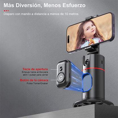 KOSCHEAL Smartphone Stabilizer – Auto Tracking, Fill Light