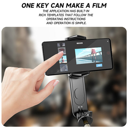 KOSCHEAL Q09 Phone Stabilizer – Fill Light, Wireless Remote