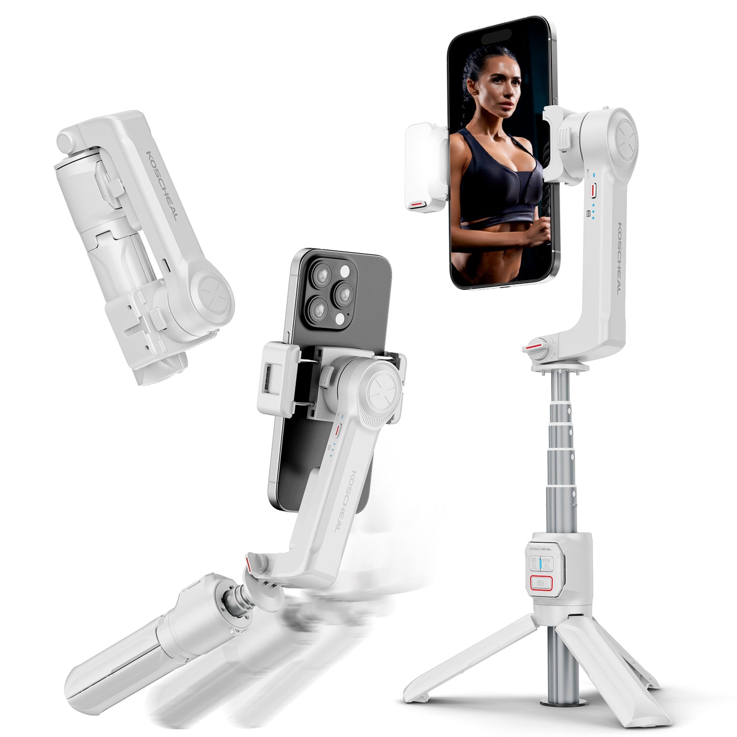 KOSCHEAL 2-Axis Smartphone Stabilizer