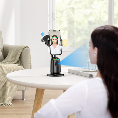 KOSCHEAL Smart Tracking Gimbal: 360° Rotation, Gesture Control, No App Required