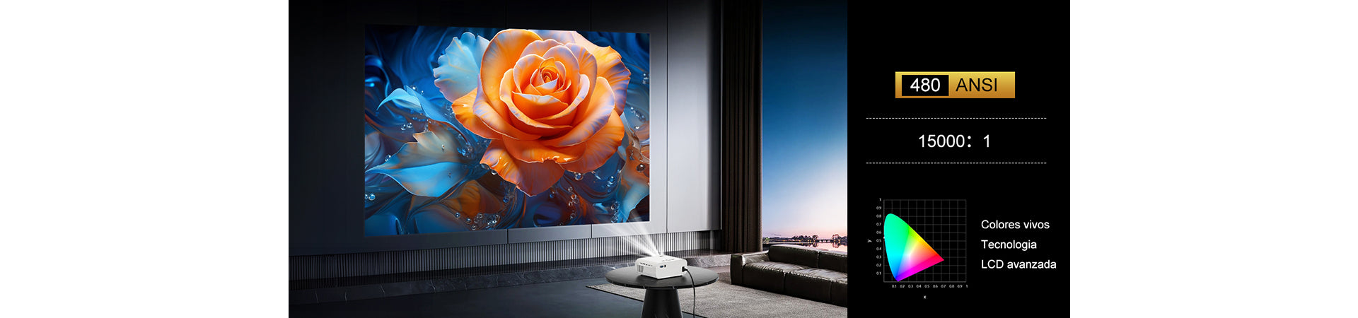 Koscheal H6 Home Theater Projecto