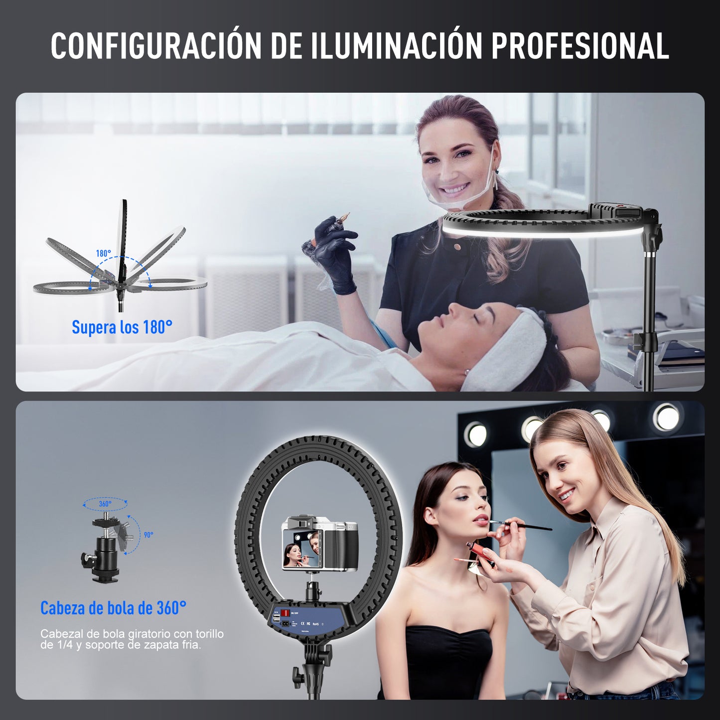 Koscheal Ring Selfie Light