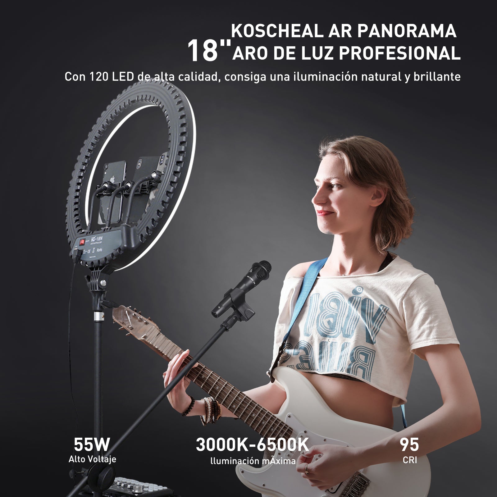 Koscheal Ring Selfie Light