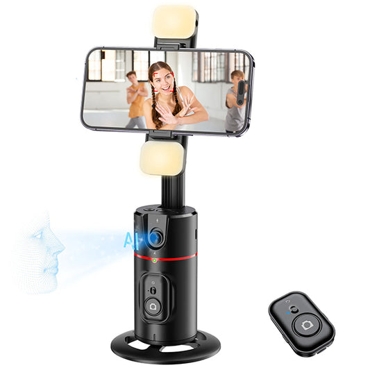 KOSCHEAL Smartphone Stabilizer – Auto Tracking, Fill Light