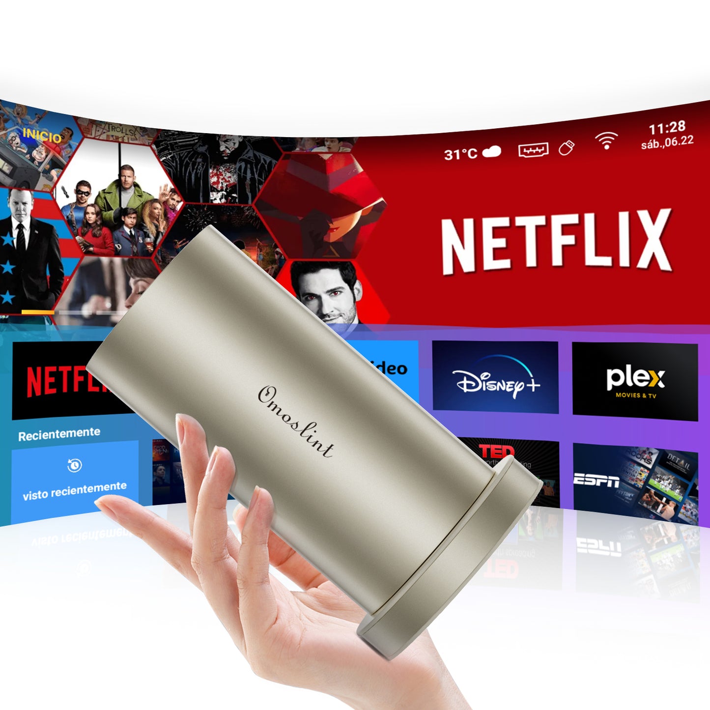 omoslint-smart-mini-projector