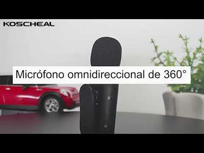 KOSCHEAL Wireless Mic for iPhone/Android – Vlog/YouTube